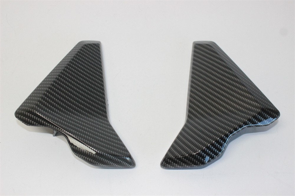 triumph用 streets triple 765 r/rs R/RS ストリートトリプルR/RS 2023 以降 サイドカバー 左右セット カーボン調