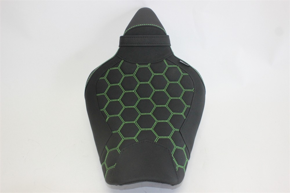 Z1000 z1000 2014-2022 カスタム フロント シート 本体あり ハニカム 緑