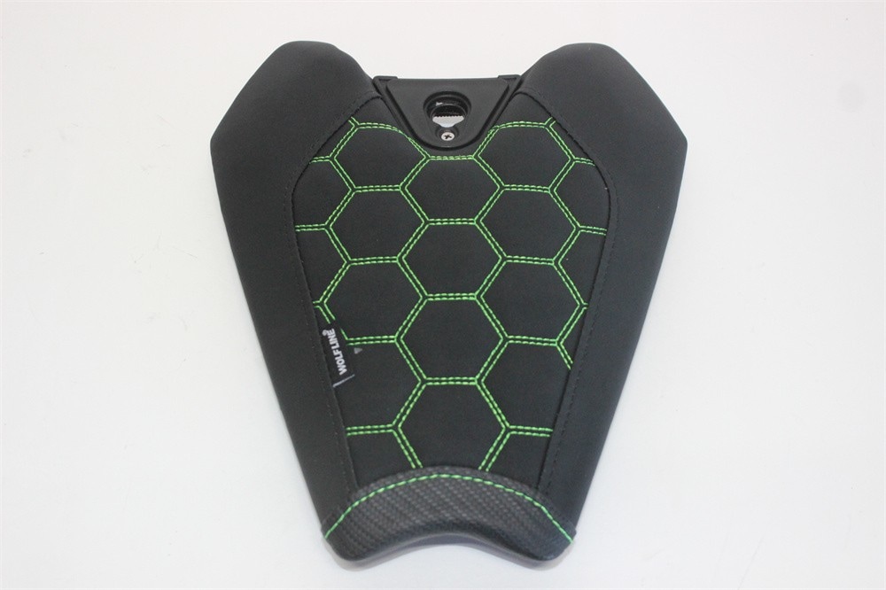 Z1000 z1000 2014-2022 カスタム リアシート 本体あり ハニカム 緑