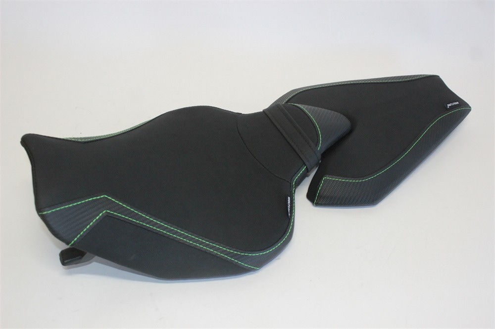 Z1000 z1000 2014-2022 カスタム フロント&リア シート 本体あり カーボン調X黒