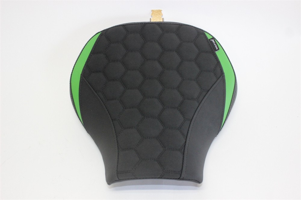 Kawasaki用 H2 SX H2 SE 2022-2026 カスタム フロント シート 本体あり ハニカム 緑