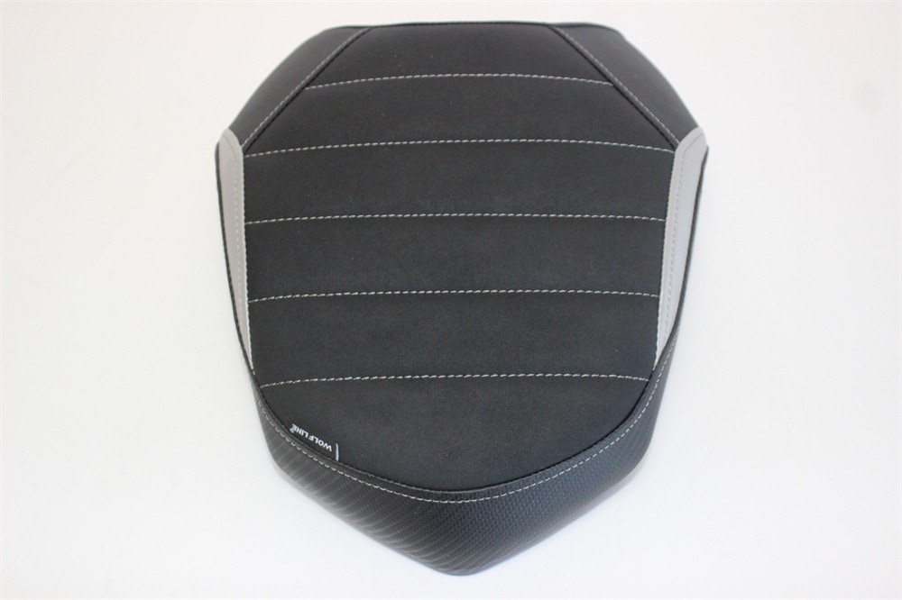 Kawasaki用 H2 SX H2 SE 2022-2026 カスタム リア シート 本体あり 灰