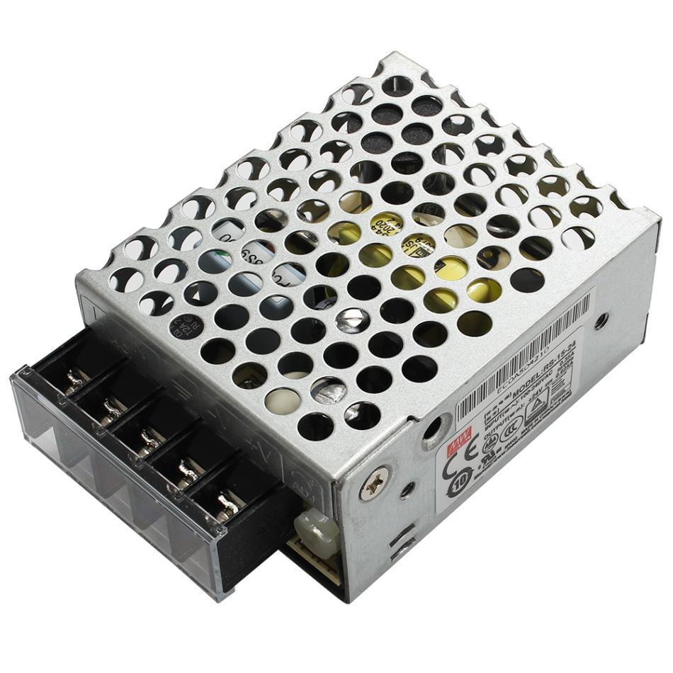 �����å����Ÿ� 24V 0.625A 15W ľή���경�Ÿ� Meanwell RS-15-24 �᥿����