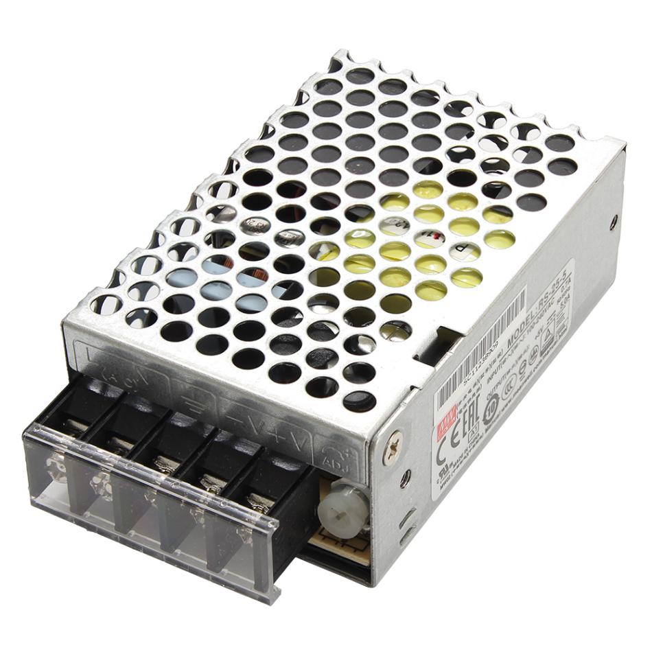 �����å����Ÿ� 5V 5A 25W ľή���경�Ÿ� Meanwell RS-25-5 �᥿����
