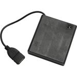 USB Type-A ���ӥܥå��� �ۥ���� ñ3 4�� �����å��դ� �����֥� 12.5cm