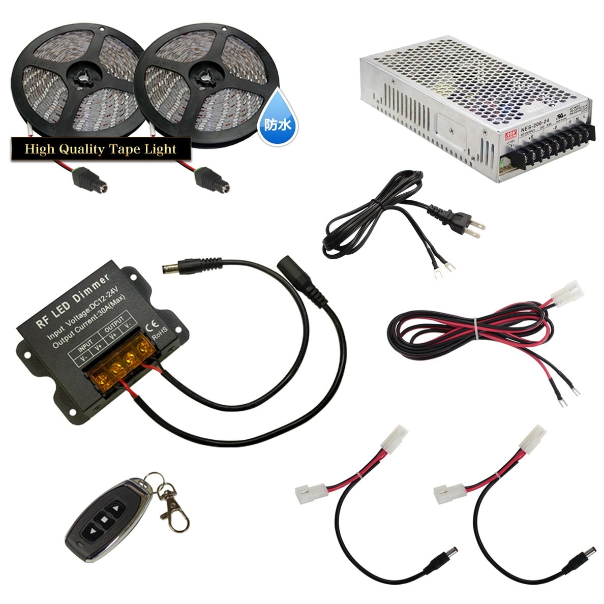 LED�ơ��ץ饤�� 3m 2�� �ɿ� 3���å� ���ܾ��� ���մ�ñ ��⥳�� Ĵ���� �Ÿ� �餯�餯�������å�