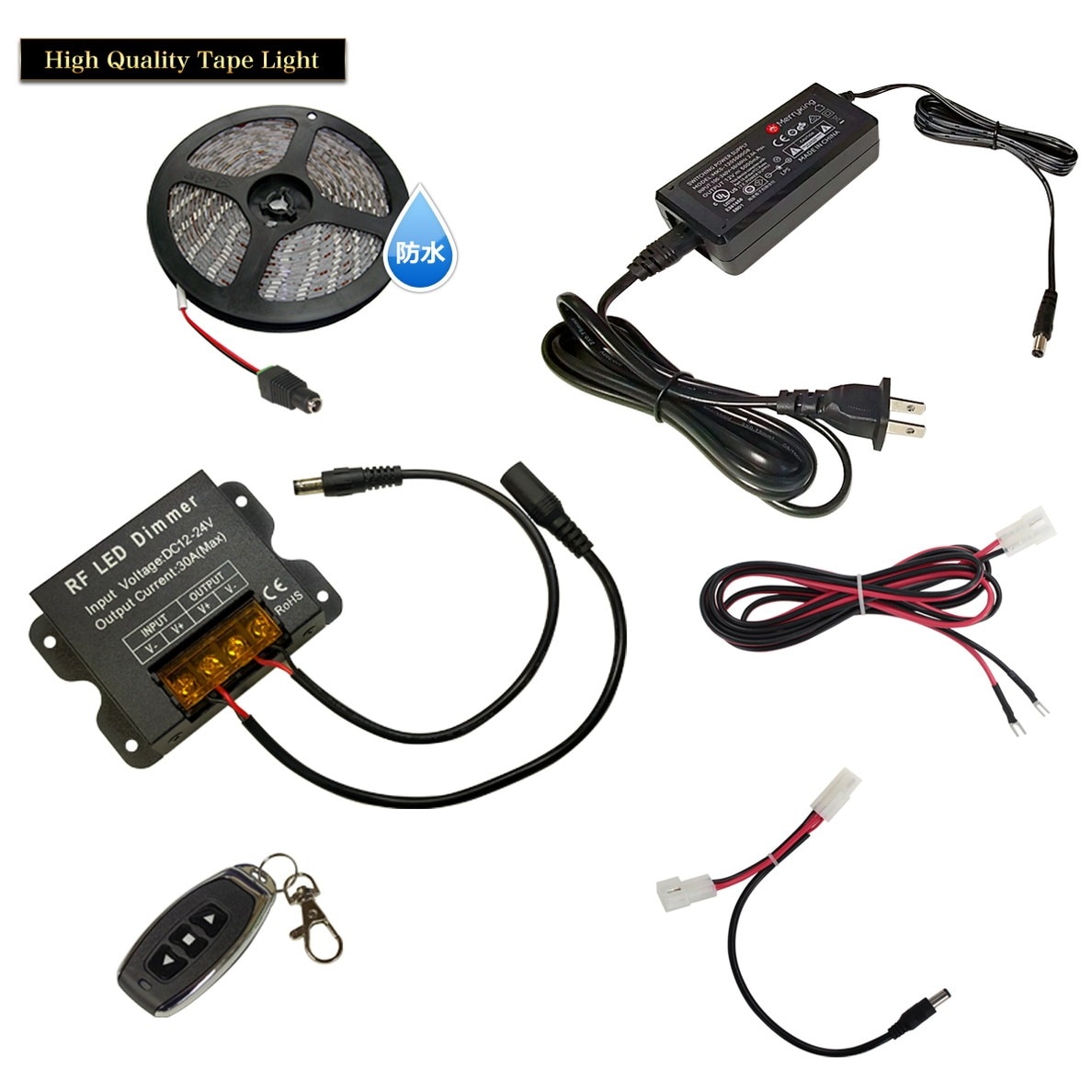 LED�ơ��ץ饤�� 5m 1�� �ɿ� 1���å� ���ܾ��� ���մ�ñ ��⥳�� Ĵ���� �Ÿ� �餯�餯�������å�