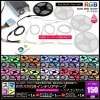 ���ޥ���150cm 1�ܥ��å� ���ɿ� RGB LED�ơ��ץ饤�� RFĴ���� �б��Ÿ��դ�
