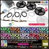 ���ޥ���100cm 3�ܥ��å� ���ɿ� RGB LED�ơ��ץ饤�� RFĴ���� �б��Ÿ��դ�