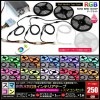 ���ޥ���250cm 3�ܥ��å� ���ɿ� RGB LED�ơ��ץ饤�� RFĴ���� �б��Ÿ��դ�