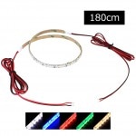LEDơץ饤 ɿ 12V 180cm ¦ȯ 8mm 1å ١ ֥1.5m ξü