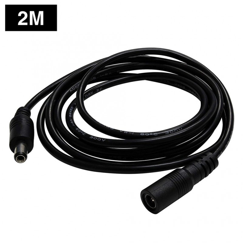 AC�����ץ�����Ĺ�����֥� 2m (5.5mm��2.1mm)