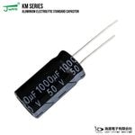 ������Ų򥳥�ǥ󥵡ʥ饸����꡼�ɷ���50V 1000uF 13��25mm JWCO KM���꡼�� 10��