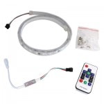 LEDơץ饤 ή RGB ե륫顼 5050SMD 3å ɿ 50cm 12V RF⥳դ