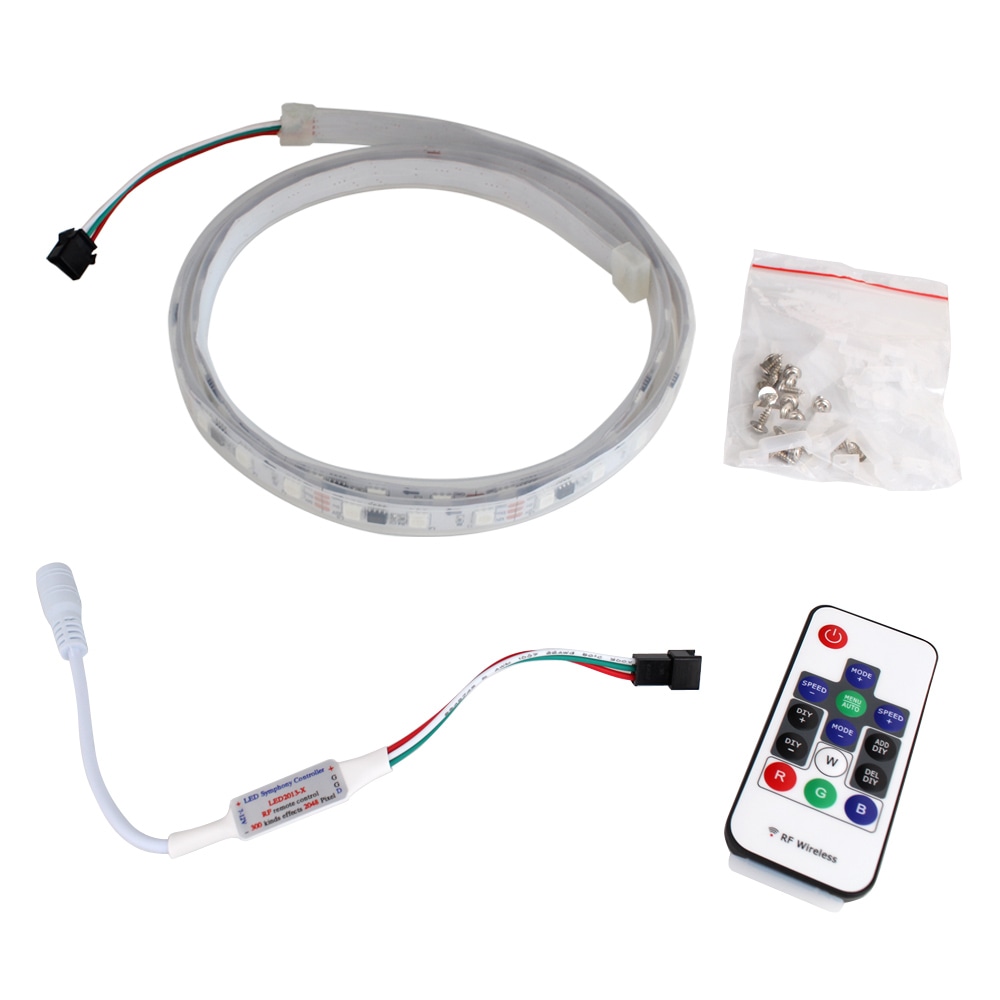LEDテープライト 流れる RGB フルカラー 5050SMD 3チップ 防水