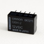 [s154] Relay (G6H-2) 12VDC OMRON (1)
