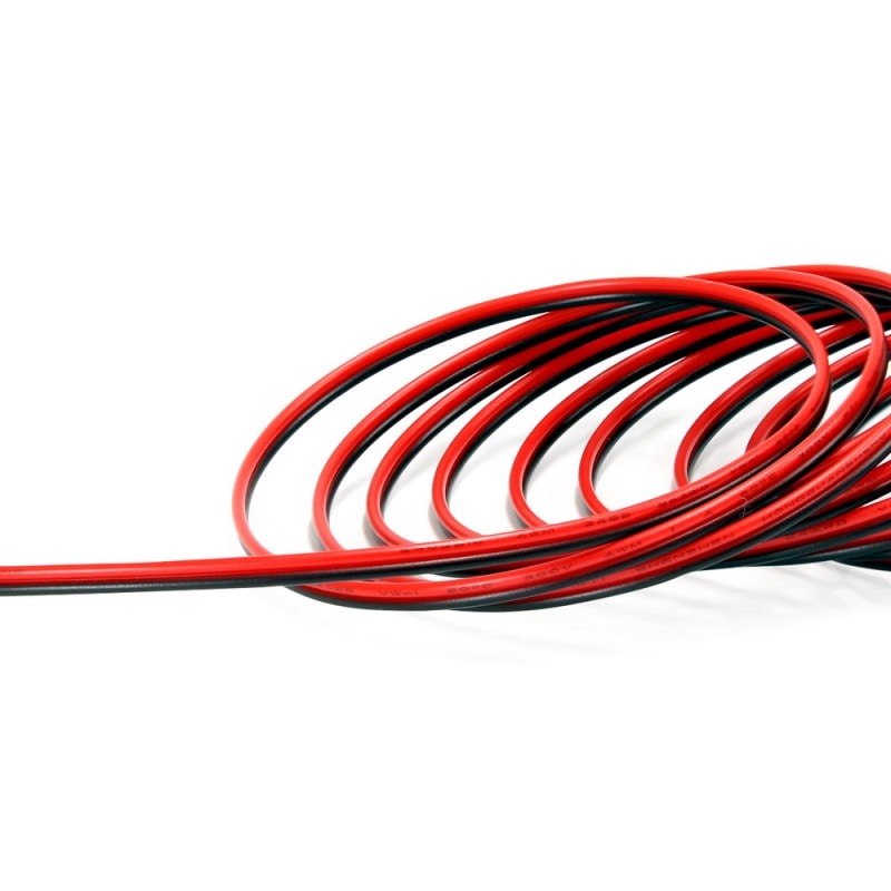 6015(1本) AWG24 電線 (20m) 赤黒 | LED・電子部品・LEDテープ