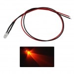 LED ȯ������������ 5mm ˤ�Ʒ� ����� 1500��2000mcd �����֥��դ� 100��