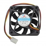 DCե 6x6x1.5 12V 5500RPM 3Wire ٥󥰻 1