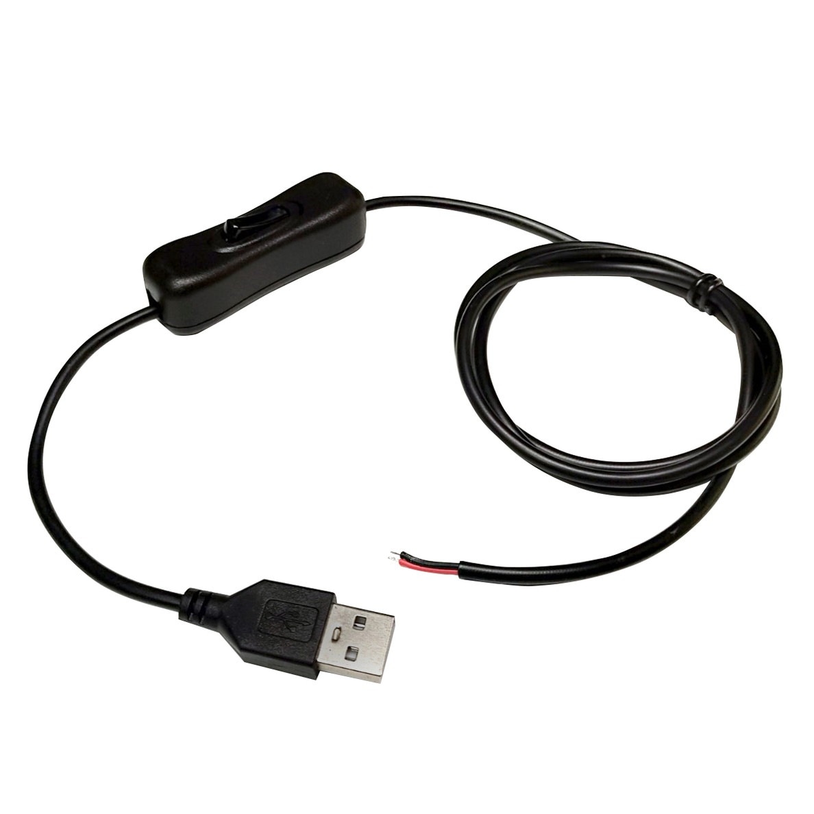 USB �ڤ�äѤʤ���Ĺ�����֥� ���� 5V 180cm on/off�����å���