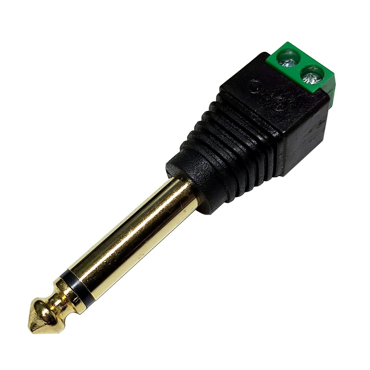 標準プラグ 2極 6.3mm ドライバー式 オス 1個 | LED・電子部品・LED