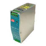 �����å����Ÿ� 12V 10A 120W ľή���경�Ÿ� DIN�졼���б� Meanwell EDR-120-12