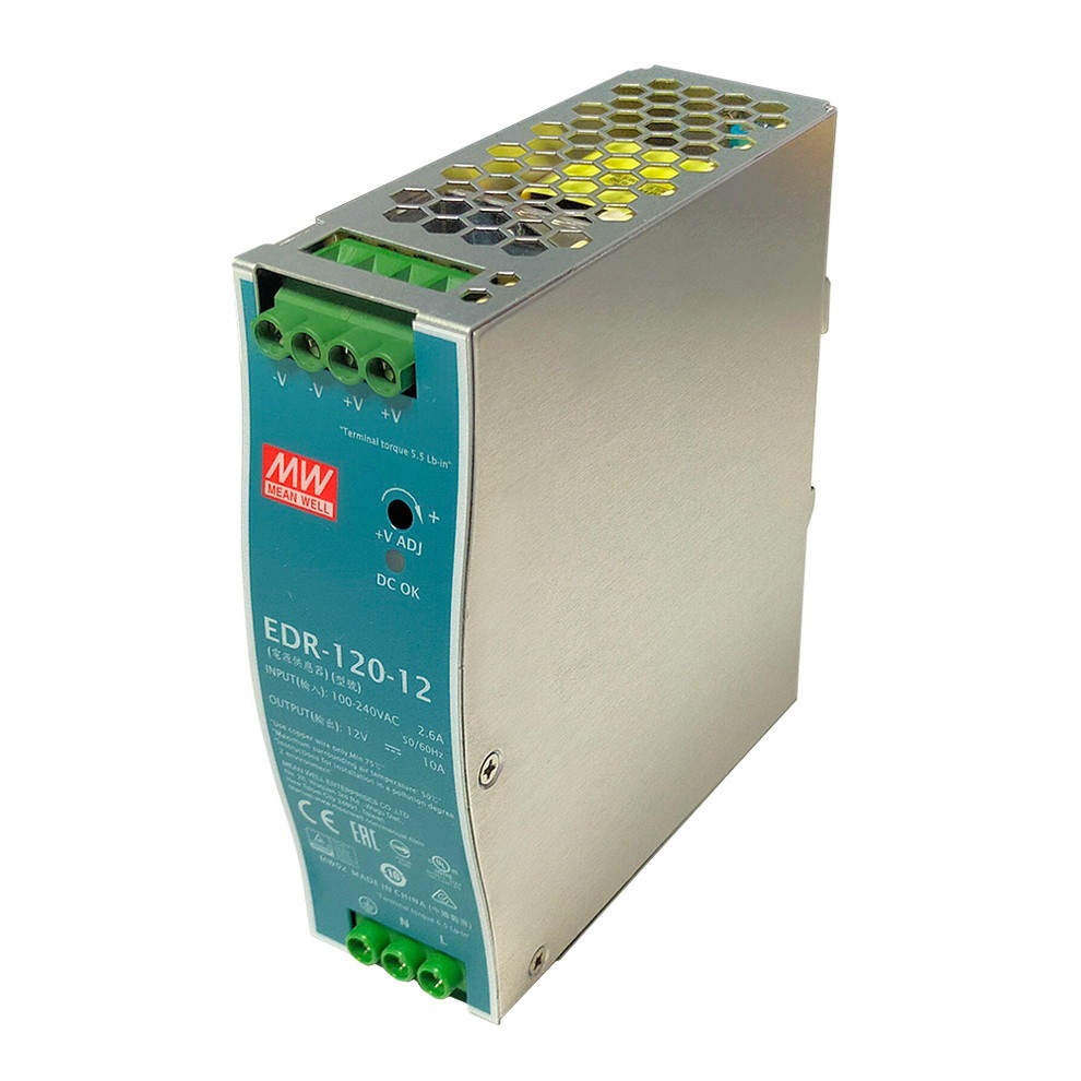 スイッチング電源 12V 10A 120W 直流安定化電源 DINレール対応