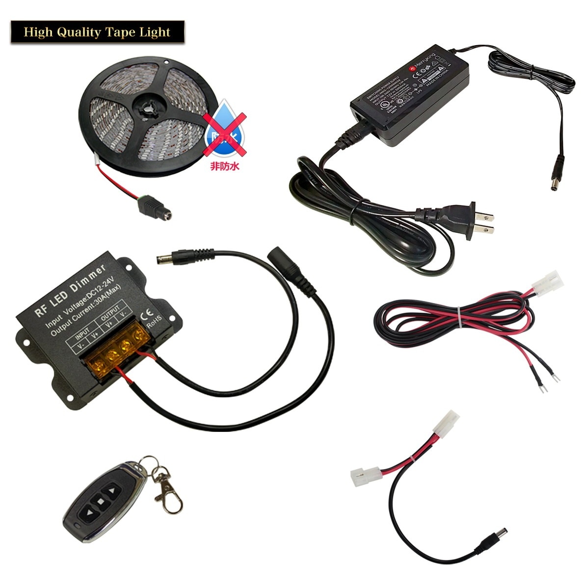 LED�ơ��ץ饤�� 6m 1�� ���ɿ� 1���å� ���ܾ��� ���մ�ñ ��⥳�� Ĵ���� �Ÿ� �餯�餯�������å�