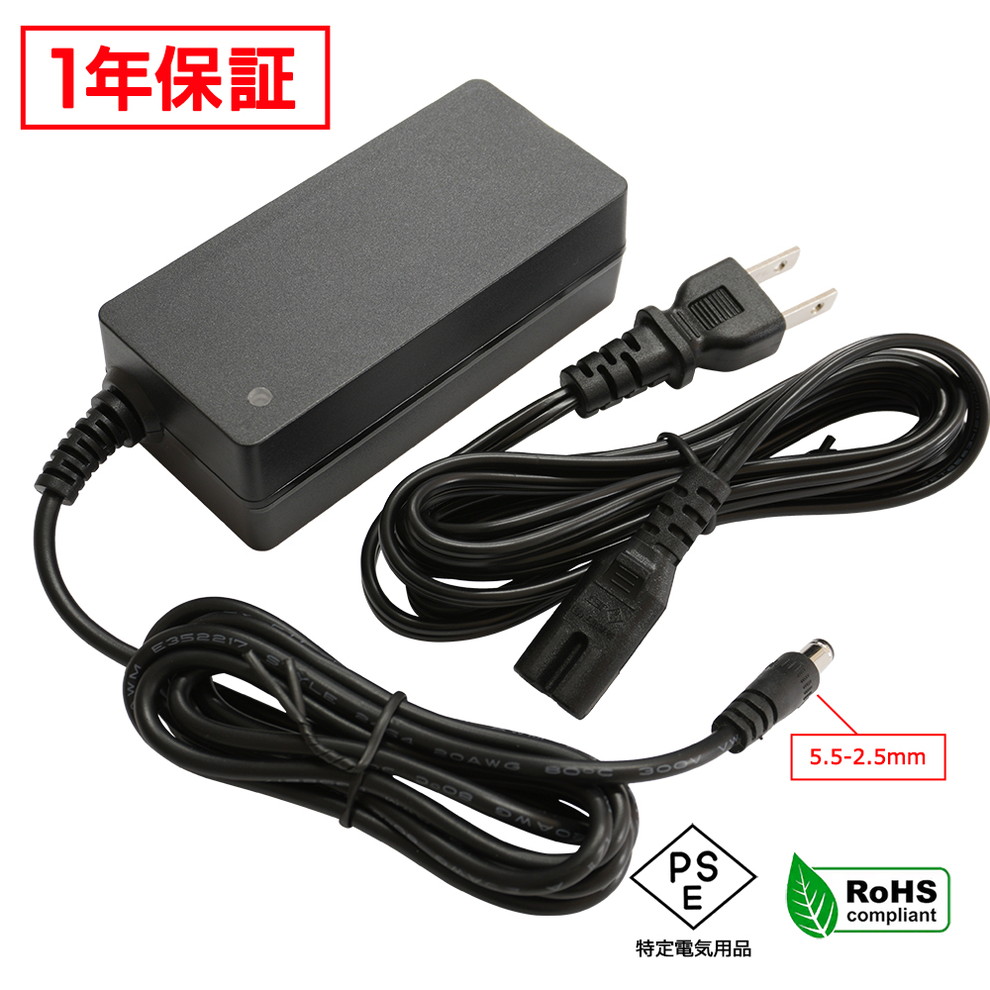 AC�����ץ��� �����Ÿ� 24V 2.5A 60W 5.5mm 2.5mm PSEǧ�� 1ǯ�ݾ�