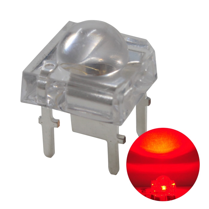 LED ȯ������������ FLUX 5mm �ֿ� 2���å� 4300-4500mcd 100��