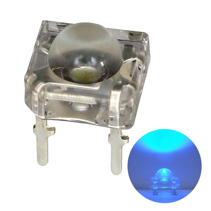 LED ȯ������������ FLUX 5mm �Ŀ� 1200-1500mcd 100��