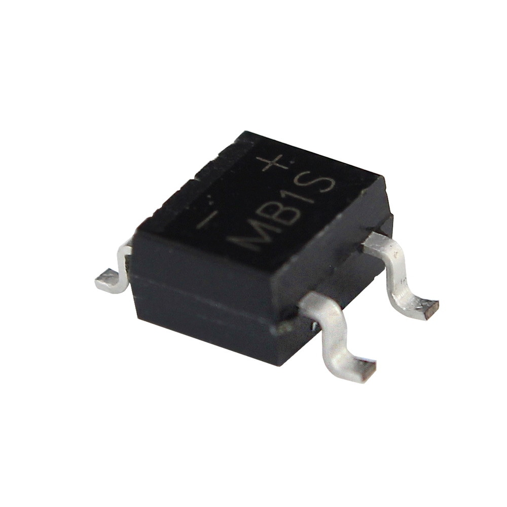 ��100�ġۥ֥�å�������������ή�� MB1S 100V 500mA (SOIC-4)