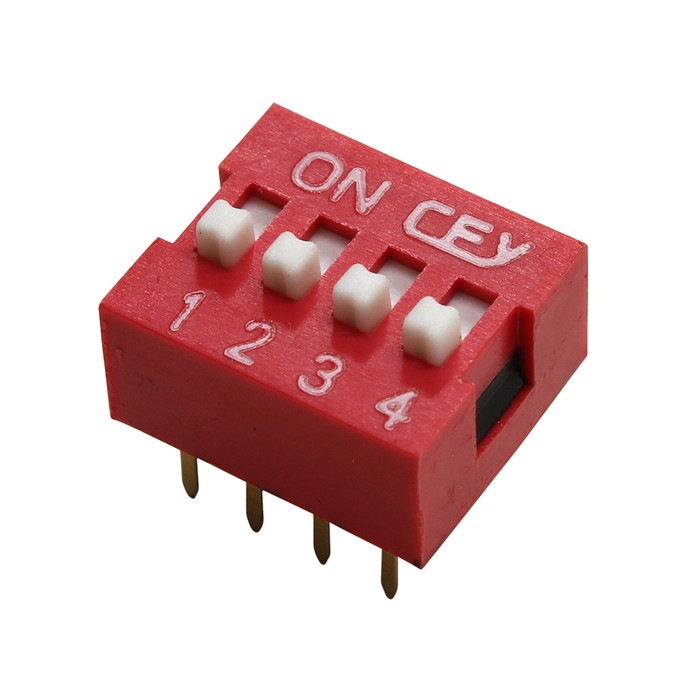 �ǥ��åץ����å� ɸ�� 2.54mm�ԥå� 4Ϣ 5��