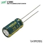 ������Ų򥳥�ǥ󥵡ʥ饸����꡼�ɷ��� 25V 100uF 6.3��12mm JWCO LF���꡼�� 50��