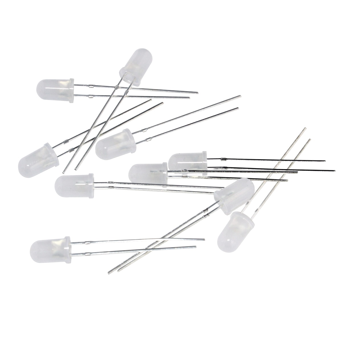 LED ȯ������������ 5mm ˤ�Ʒ� RGB �٤� ���򿧥�� 3.2-3.4V 100��