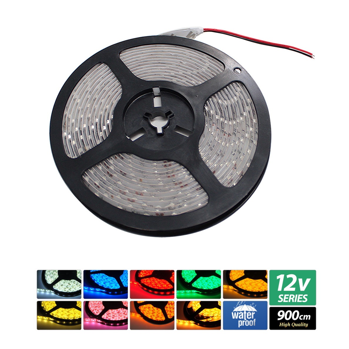 �ڥϥ�������ƥ����ɿ� LED�ơ��ץ饤�� 1���å� 12V ñ�� 900cm