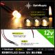 LED ȯ������������ 5mm ˤ�Ʒ� �ɤ餮��ǽ�դ� OptoSupply 12V���� ���դ� �����֥�18cm 10��