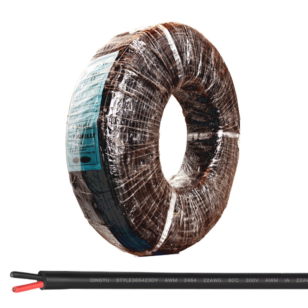 AWG22 ���� UL2464 2�ĥ����֥�(�֡���) 80�� 300V [1�꡼��/300m]