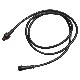 RGB�ơ��ץ饤���� 4�ԥ� �ɿ� IP65 ���ͥ����������֥� ��Ĺ�����֥� 100cm AWG22