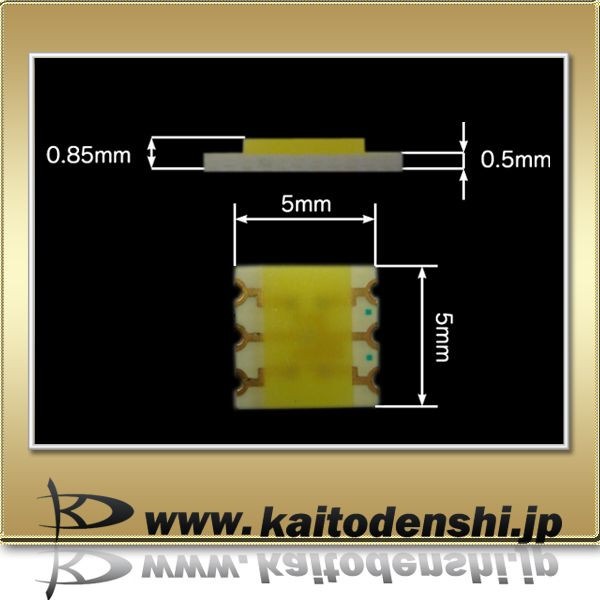 LED���å� SMD 5050 5���å� �� �ۥ磻�� �Żҹ��� DIY 2.7V-3.7V 2000mcd-2800mcd 50��