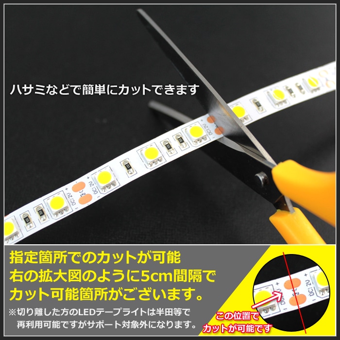 �ϥ�������ƥ� LED�ơ��ץ饤�� ���ɿ� 12V 2m 3���å� ��١��� ���ʼ� ���ܾ��� ����ƥꥢ�ơ��ץ饤��