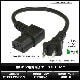 �Ÿ������֥� 3�ԥ� IEC C13 �ѥ����� �Ÿ� �֥�å� L�� 20cm PSE RoHS�б� 1ǯ�ݾ�
