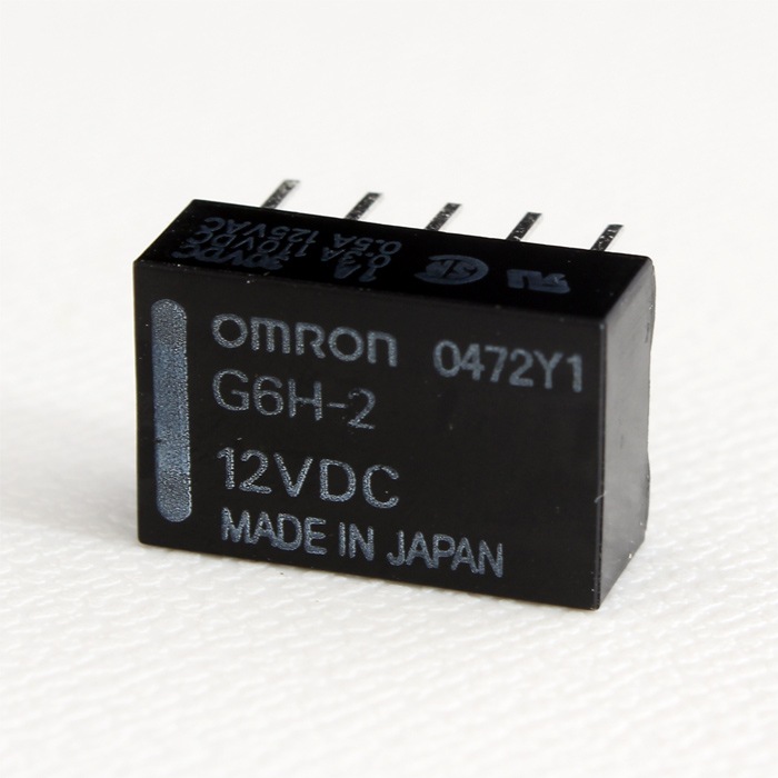[s154] Relay (G6H-2) 12VDC OMRON (1��)