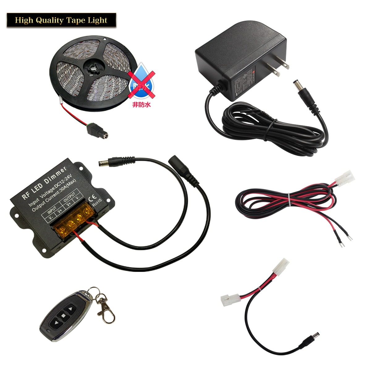 LED�ơ��ץ饤�� 3m 1�� ���ɿ� 1���å� ���ܾ��� ���մ�ñ ��⥳�� Ĵ���� �Ÿ� �餯�餯�������å�