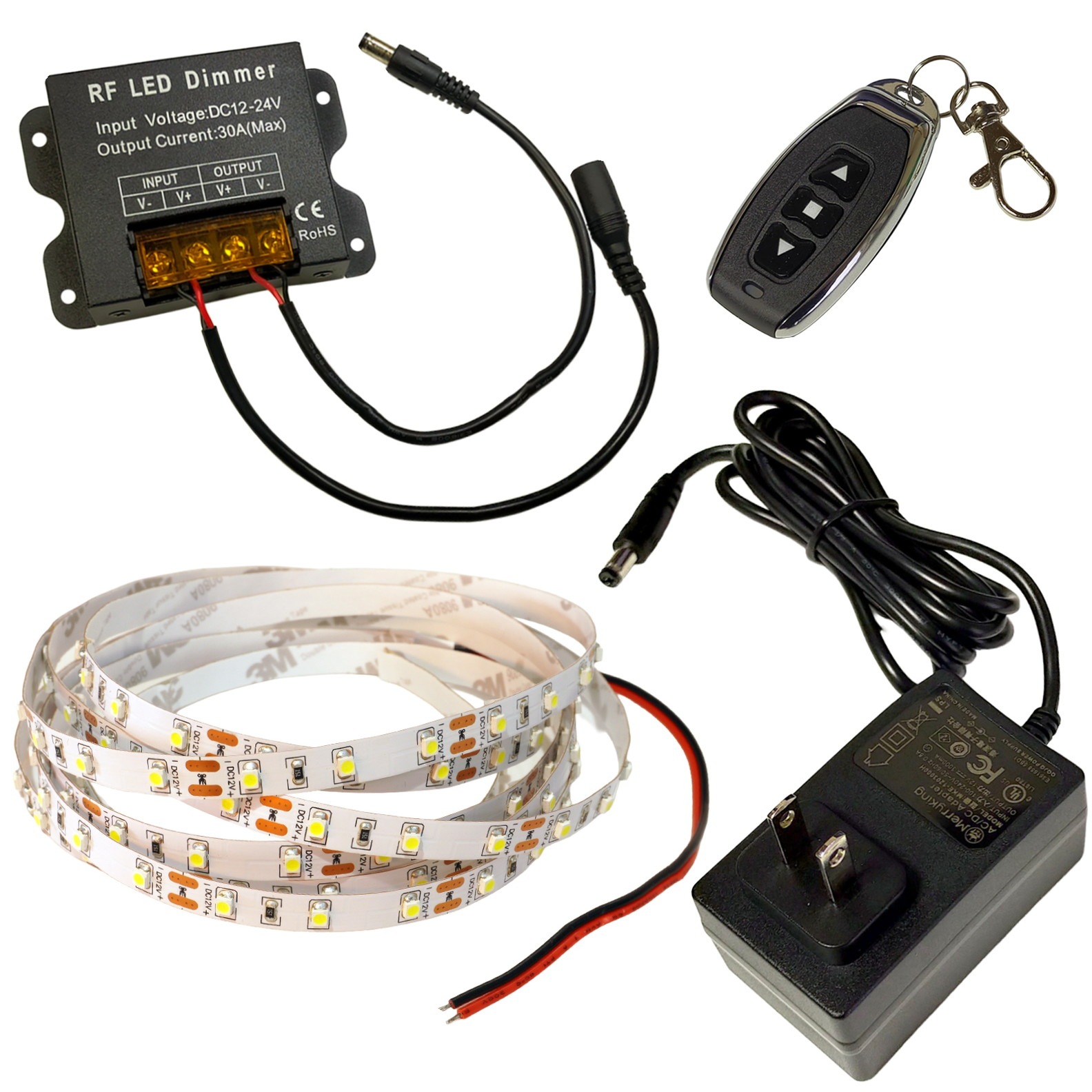 LED�ơ��ץ饤�� 5m 1�� ���ɿ� 1���å� ���ܾ��� ���մ�ñ ��⥳�� Ĵ���� �Ÿ� �餯�餯�������å�