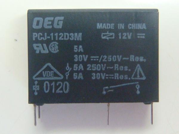 ��졼 12V PCJ-112D3M 5A TE Connectivity��OEG 10��