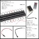 LED�⥸�塼�� ή��� RGB 12V ���١��� �ɿ� ���ľ��� ���ܾ��� ��ȥ������ 20Ϣ��8 ����ȥ����顼 �Ÿ� ���å�