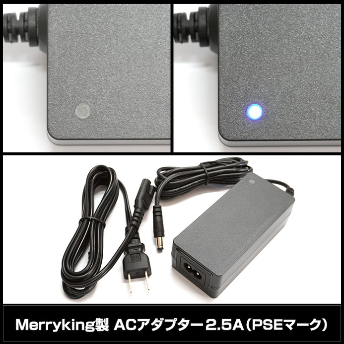 AC�����ץ��� �����Ÿ� 24V 2.5A 60W 10�糧�å� 5.5mm 2.1mm PSEǧ�� 1ǯ�ݾ�