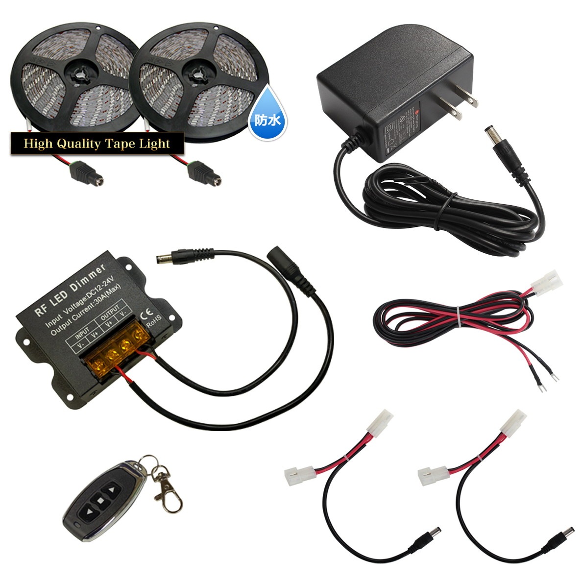 LED�ơ��ץ饤�� 50cm 2�� �ɿ� 3���å� ���ܾ��� ���մ�ñ ��⥳�� Ĵ���� �Ÿ� �餯�餯�������å�