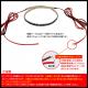 LEDơץ饤 ɿ 12V 500cm ¦ȯ 8mm 1å ١ ֥1.5m ξü